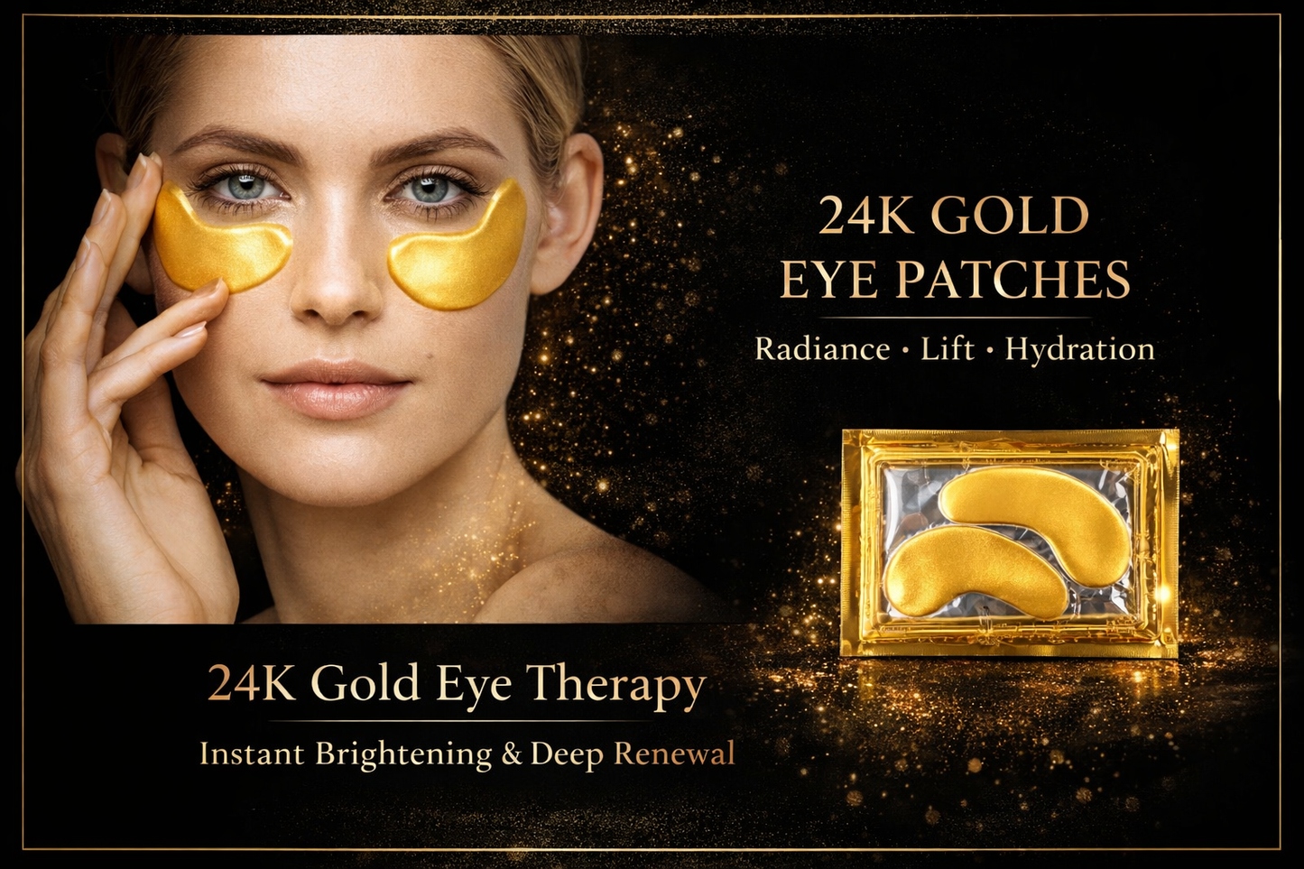 Golden Cristal Mask 3-in-1 Luxury Collection