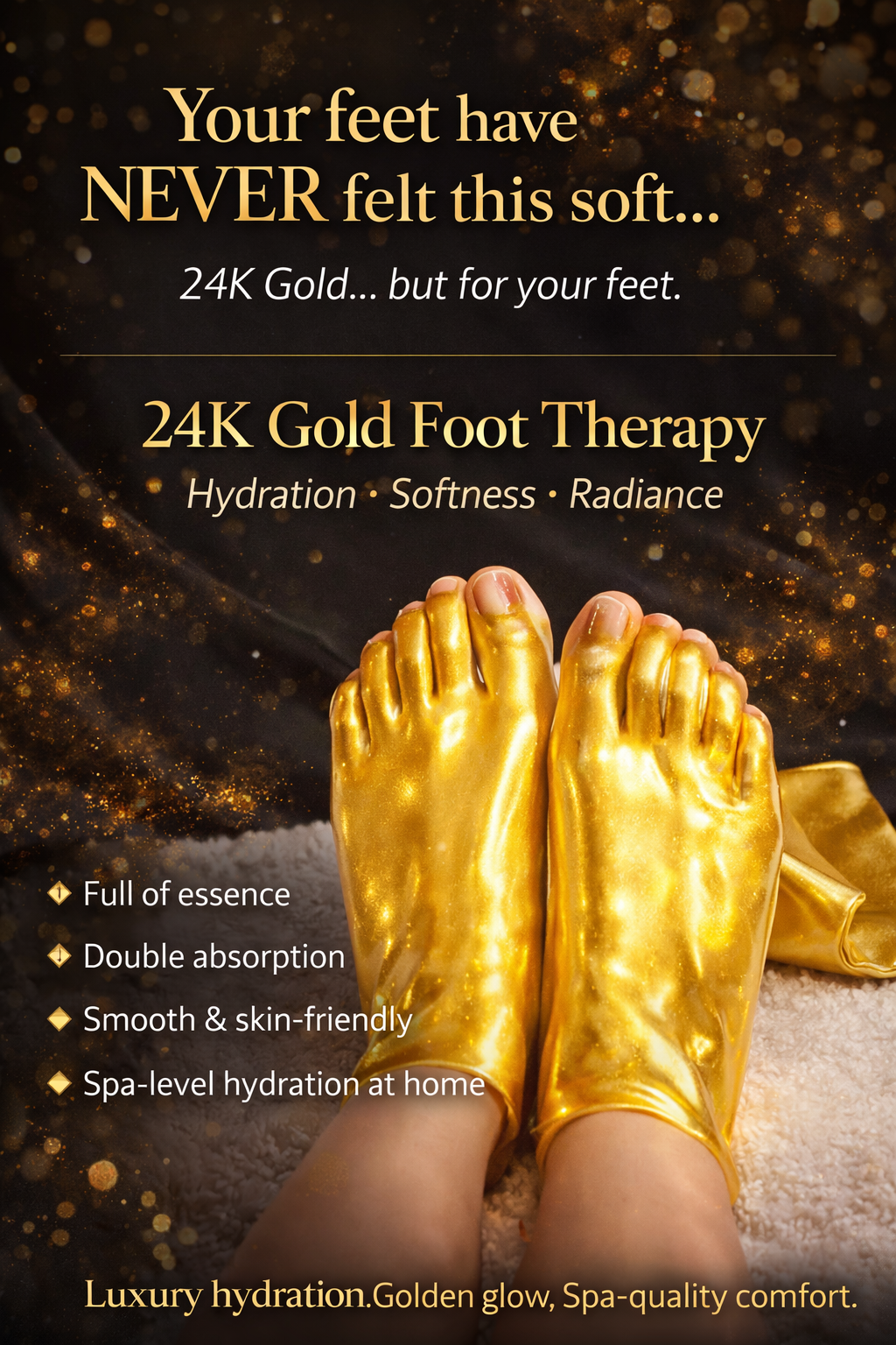 Golden Cristal Mask 3-in-1 Luxury Collection