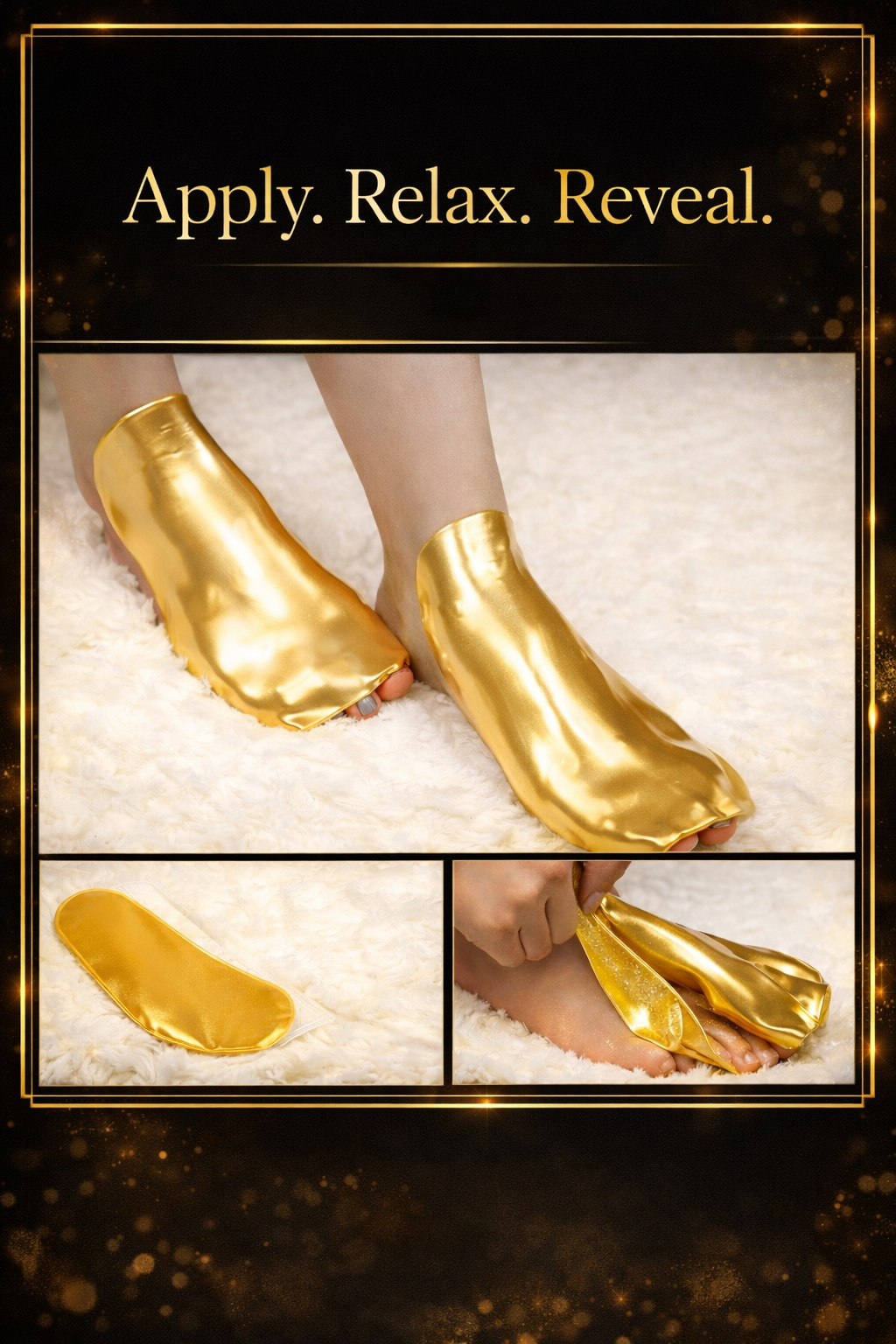 Golden Cristal Mask 3-in-1 Luxury Collection