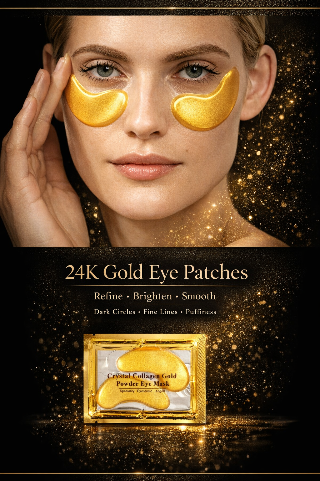 Golden Cristal Mask 3-in-1 Luxury Collection